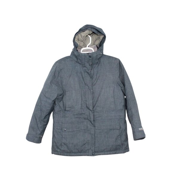 LL Bean Baxter State Parka Down Waterproof Blue Size Large - Picture 1 of 13